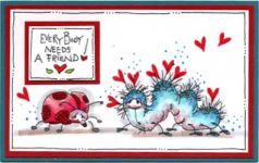 Friend Bugs Card